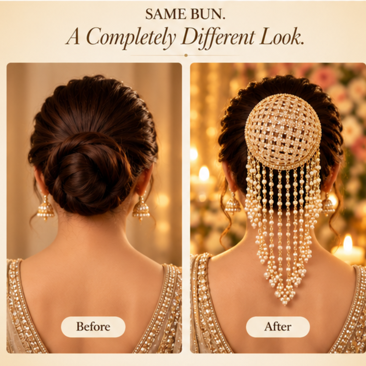 Roshni Hair bun