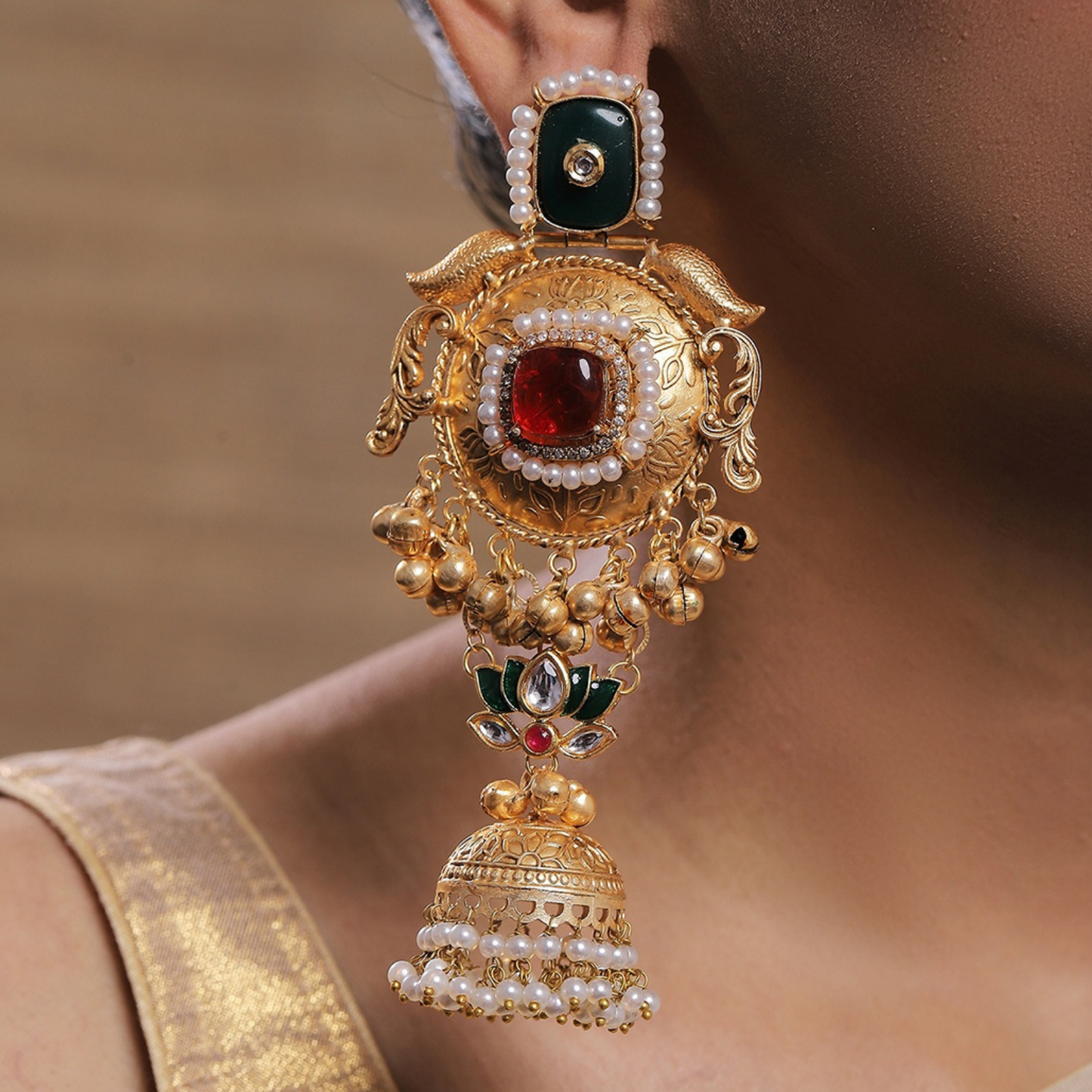 SUHANA KASHMIRI EARRINGS