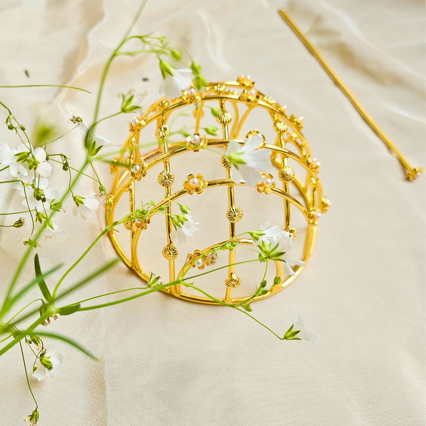 Pearl Hair bun accessory