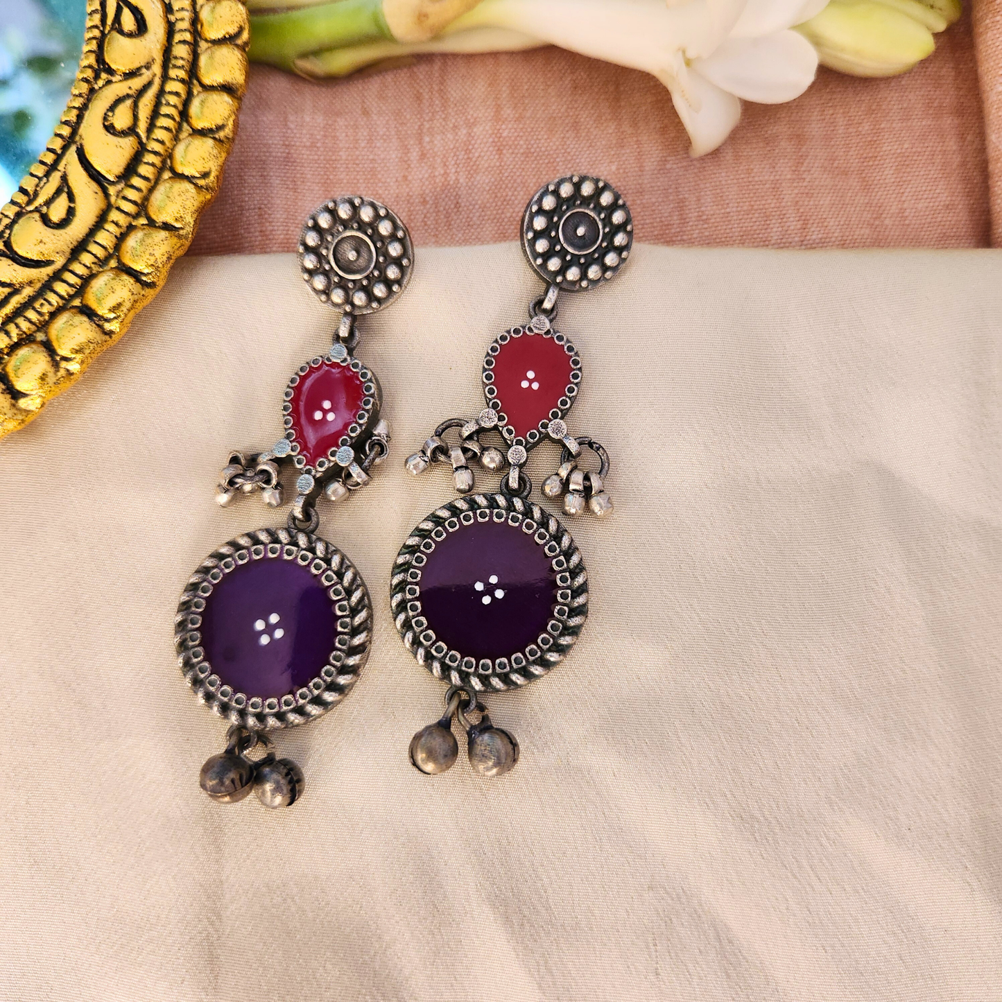 Deepmala Meenakari Earrings