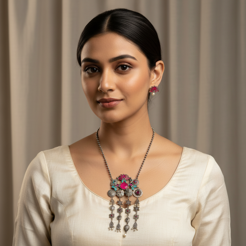 VIANA JEWELS Meher Necklace