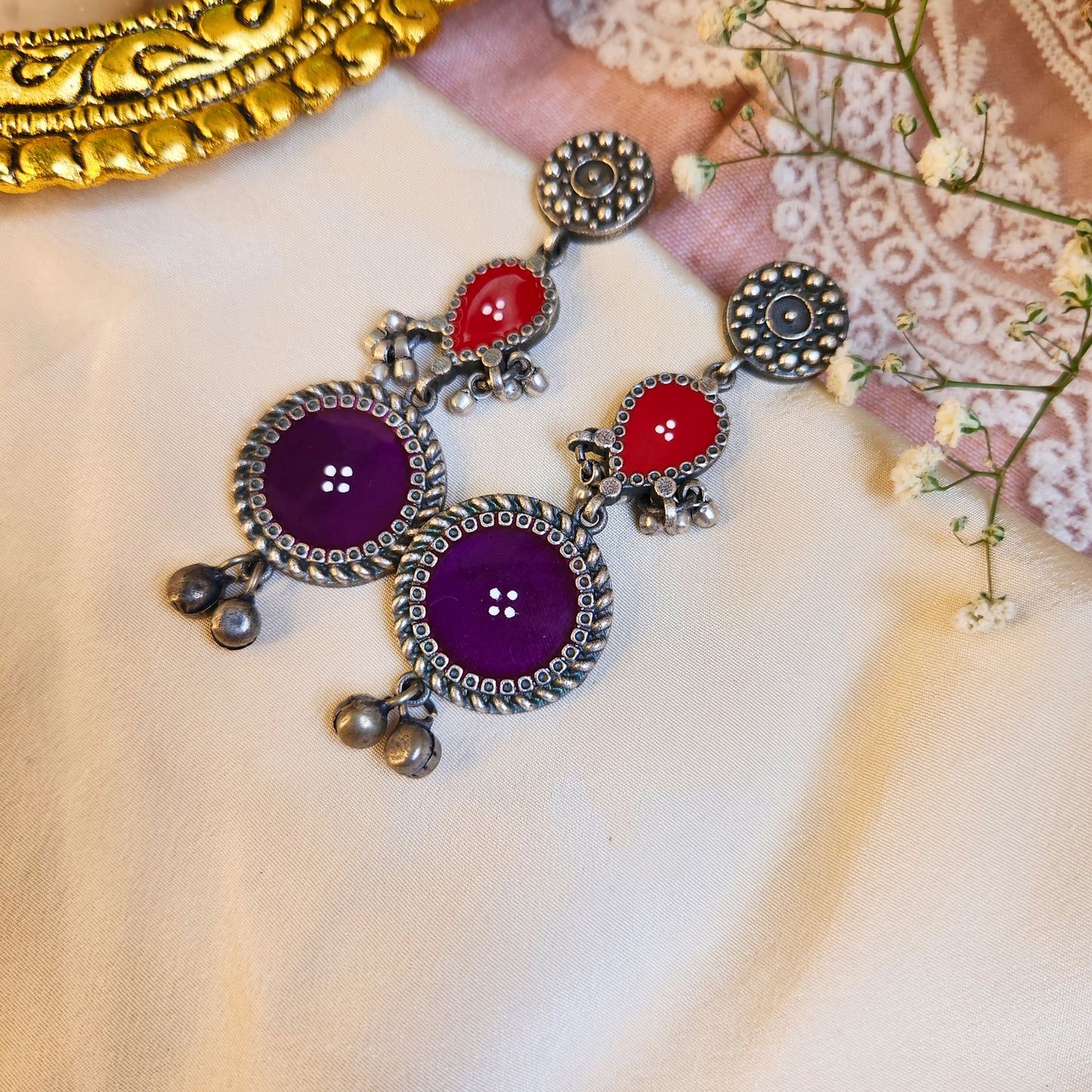 Deepmala Meenakari Earrings