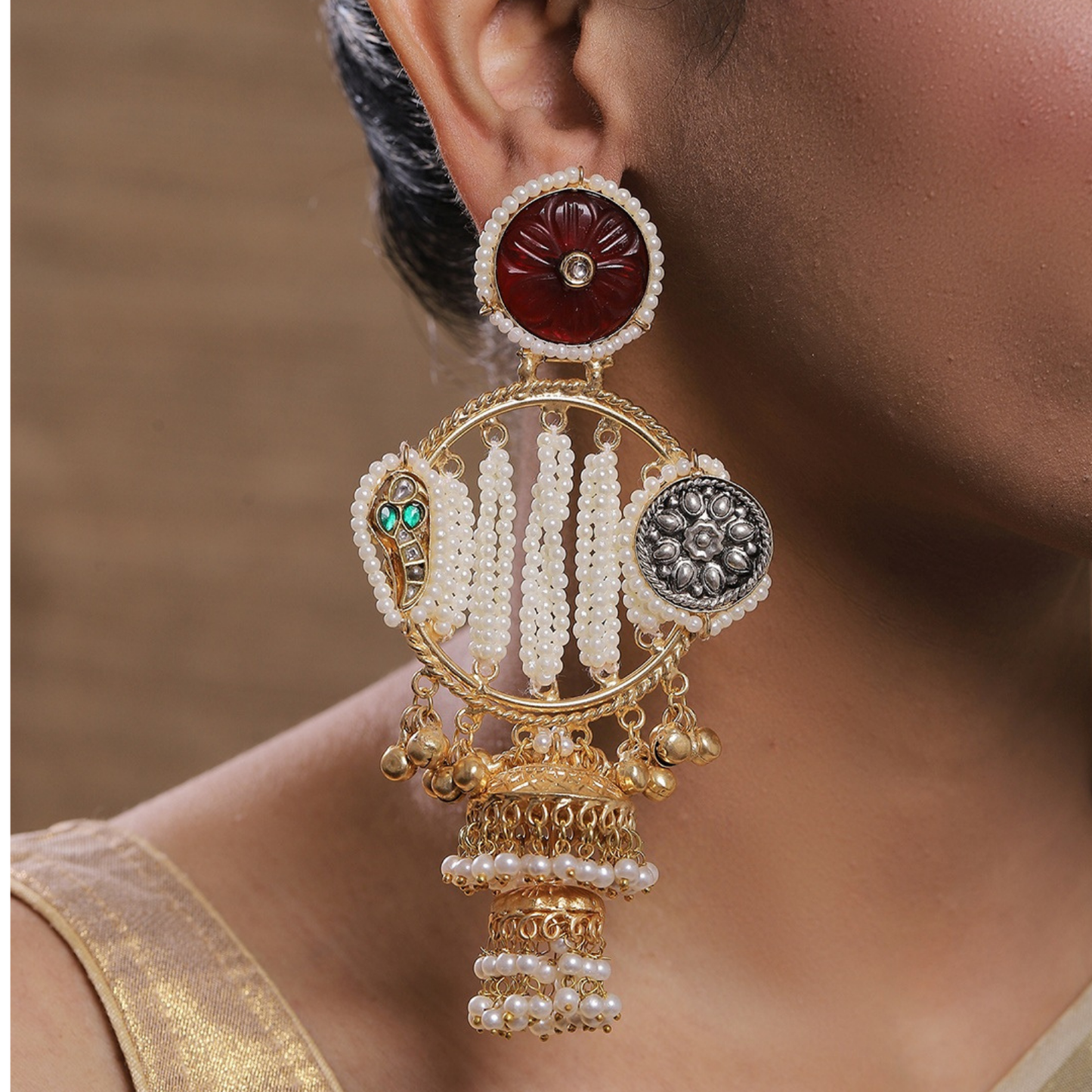 Riddhi Kashmiri Jhumka