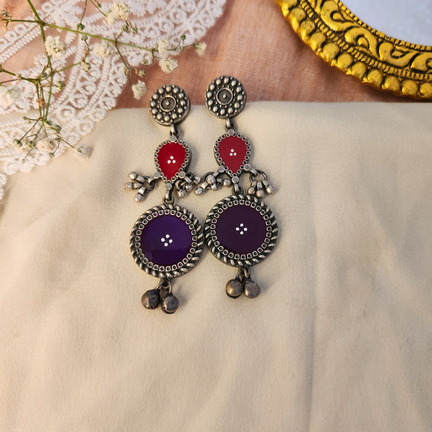Deepmala Meenakari Earrings
