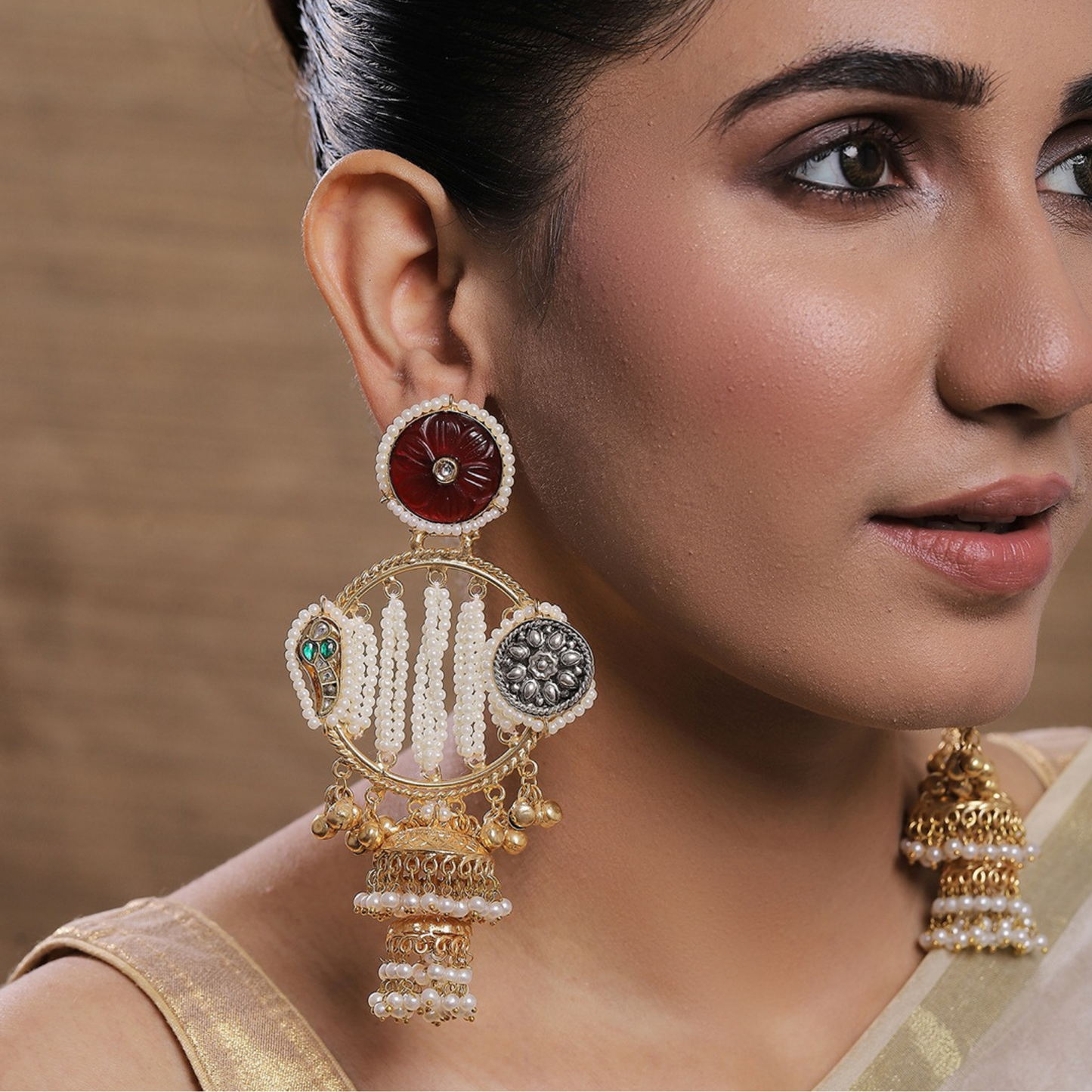 Riddhi Kashmiri Jhumka