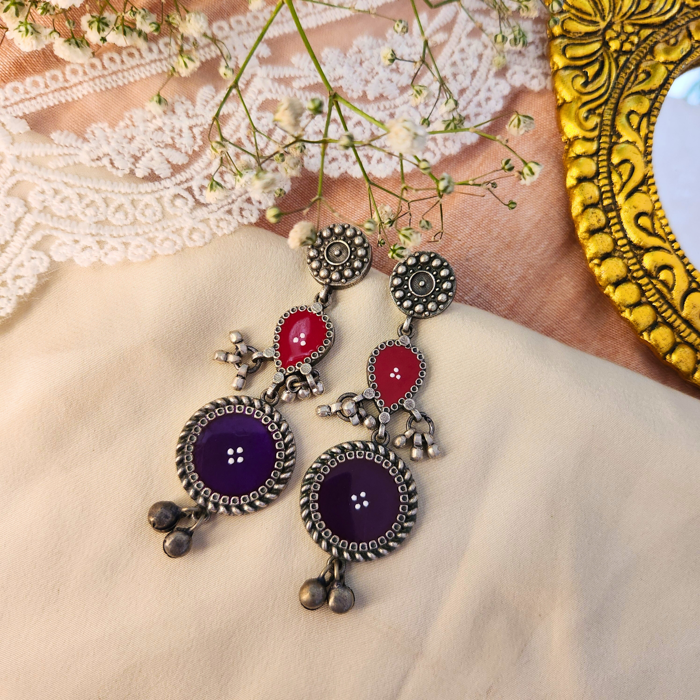 Deepmala Meenakari Earrings