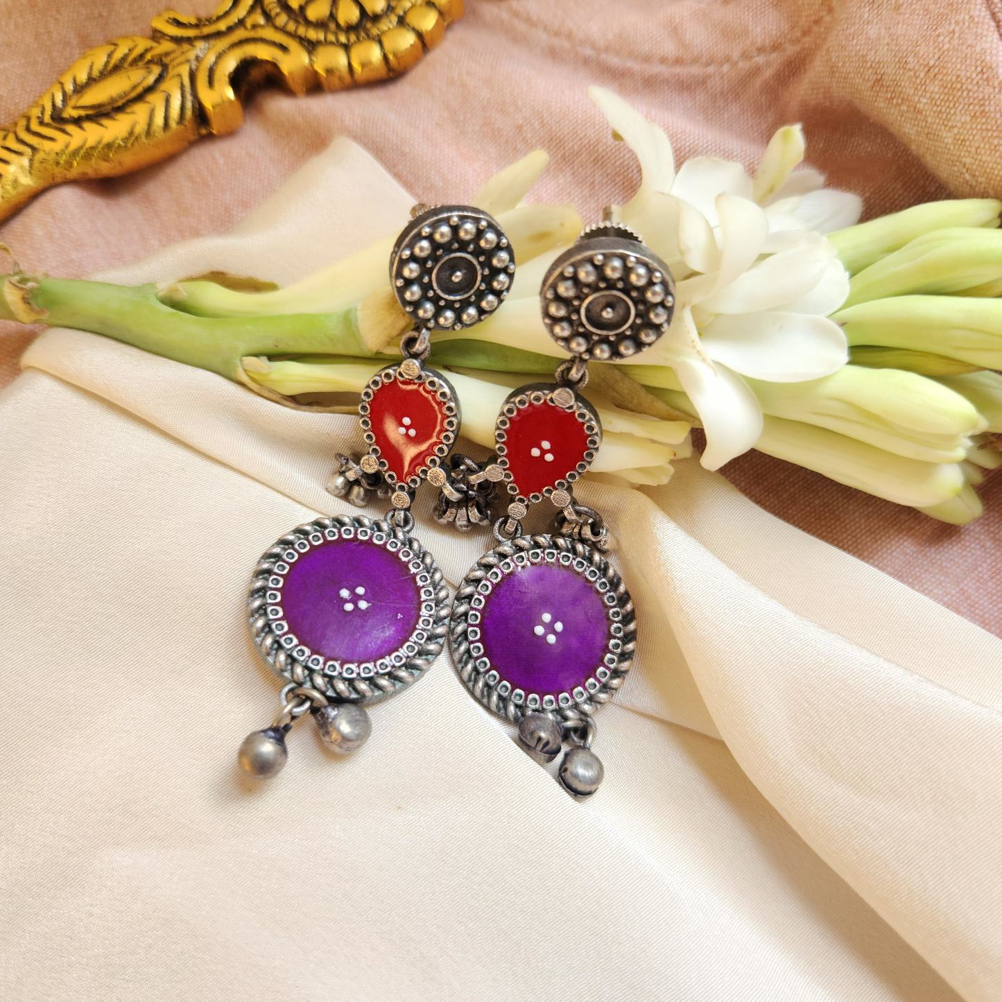 Deepmala Meenakari Earrings