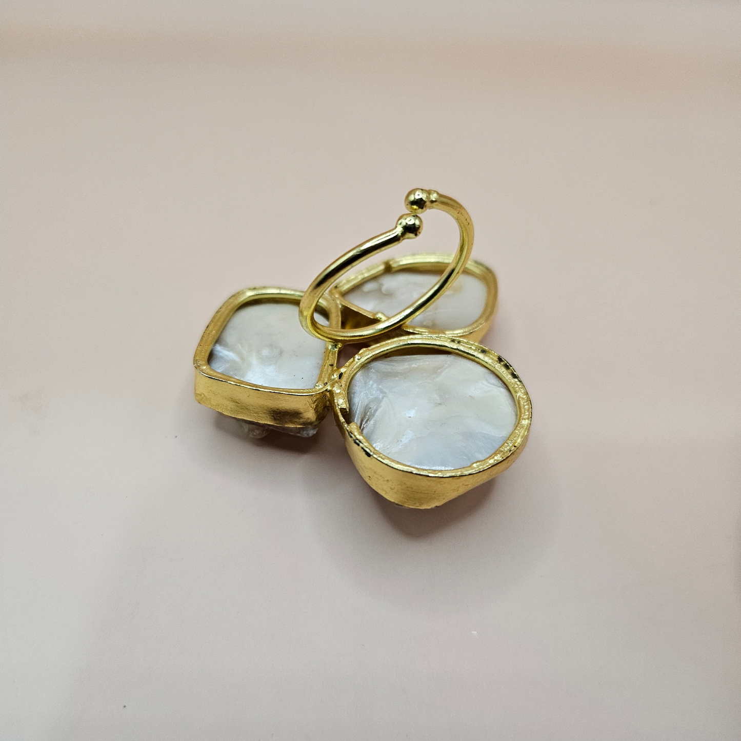 Baroque Pearl Bracelet and Ring Combo