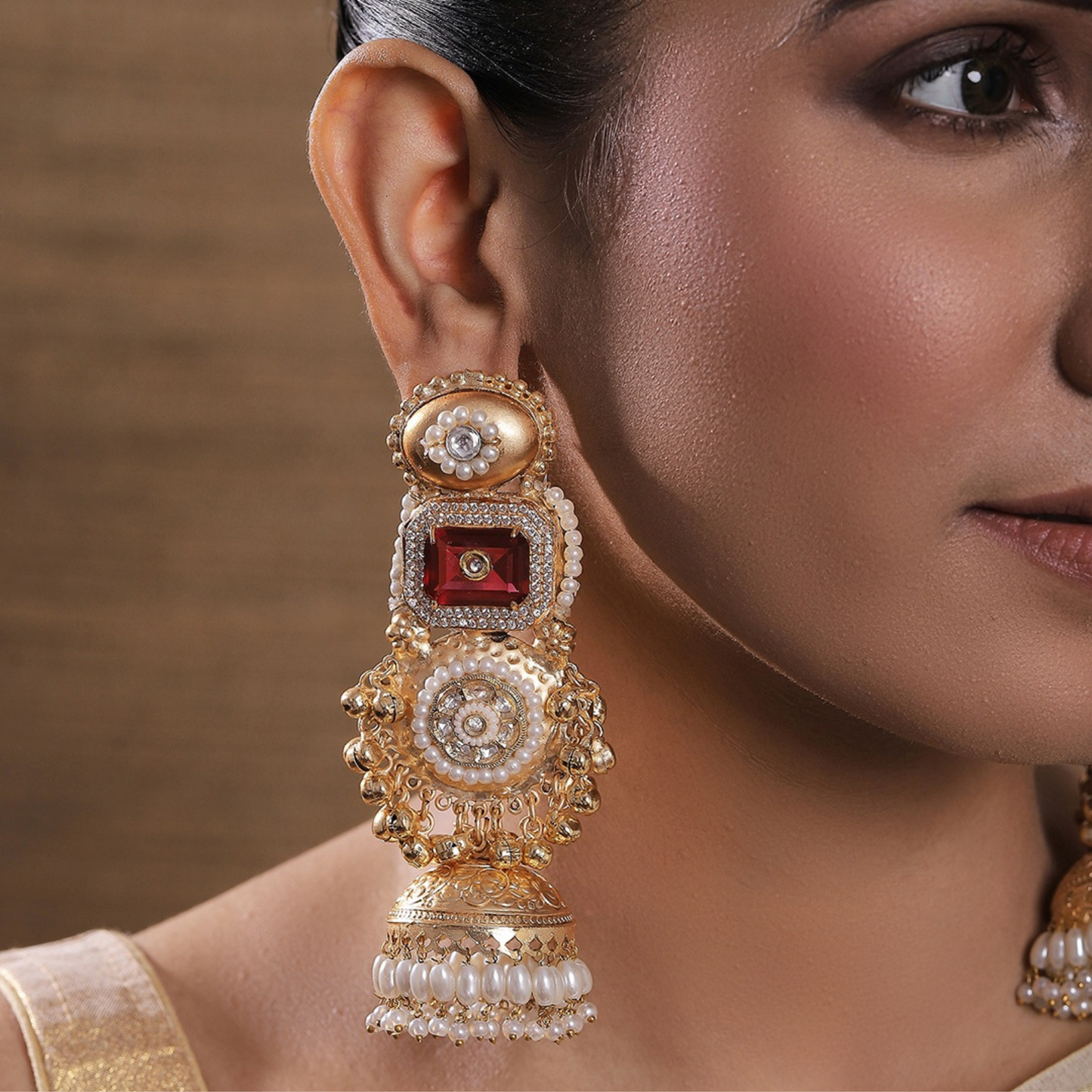 ADVIKA KASHMIRI EARRINGS