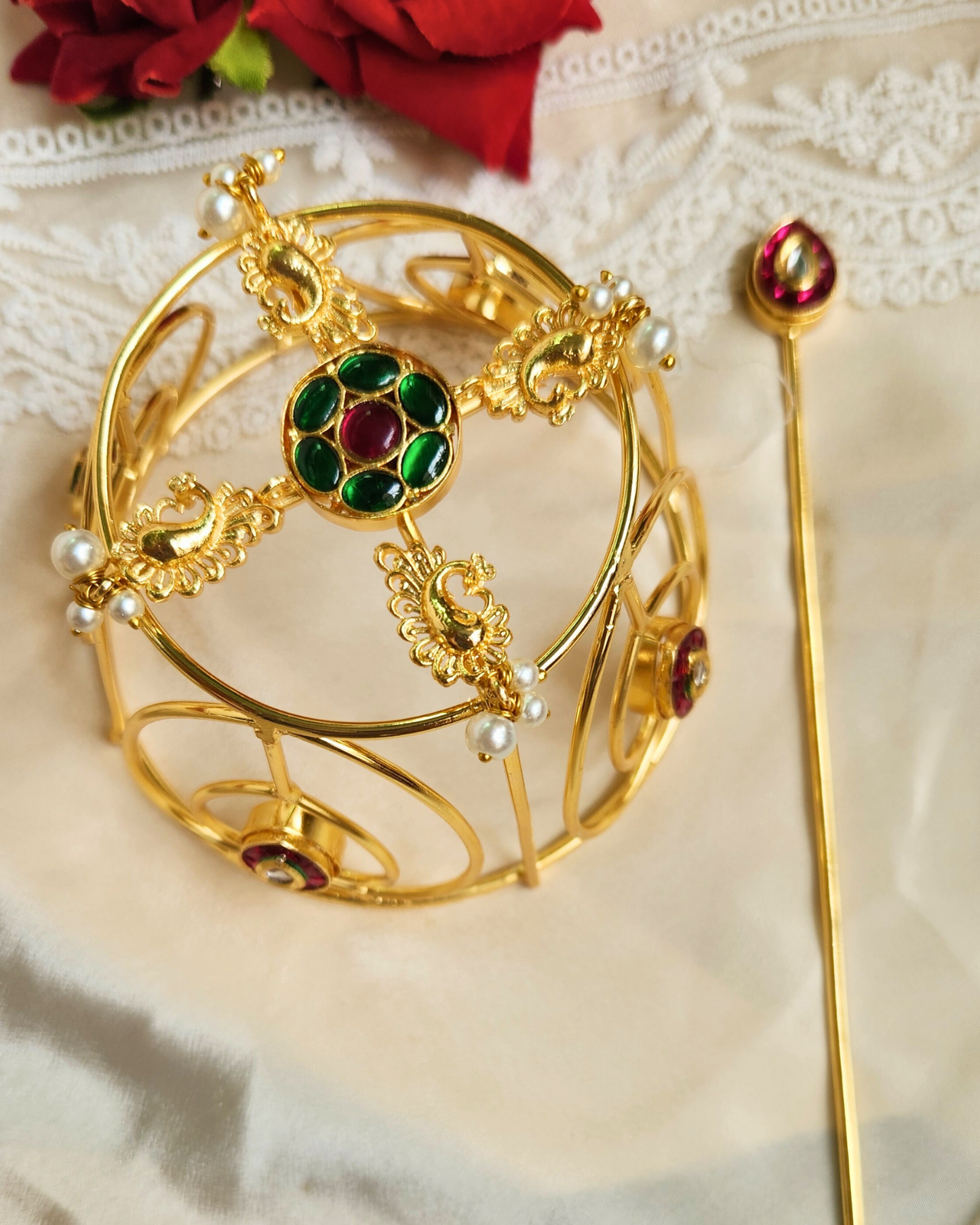 Padma Hair Bun Cage Accessory