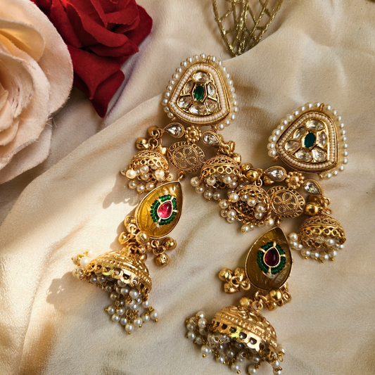 ASHIMA KASHMIRI TRADIONAL JHUMKA