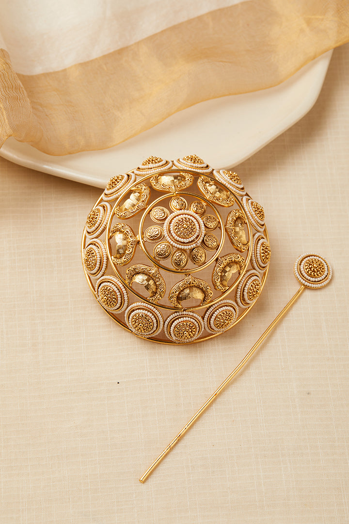 Viana Jewels Temple Hair bun