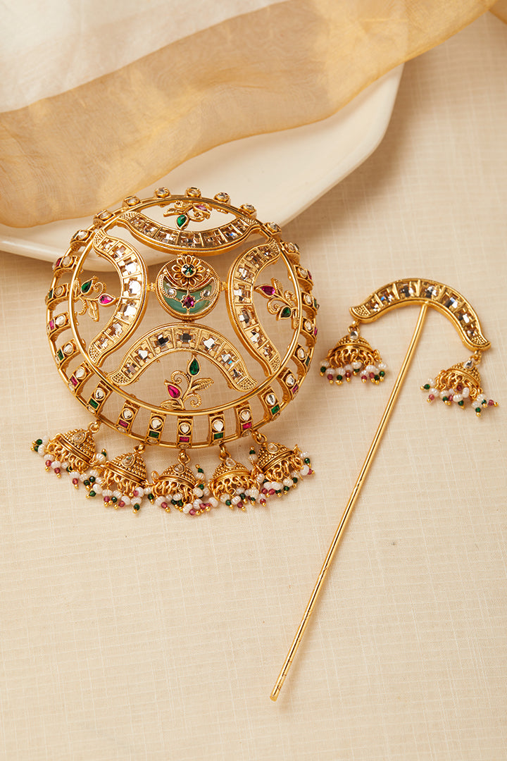 Viana jewels Jhumka Hair Bun