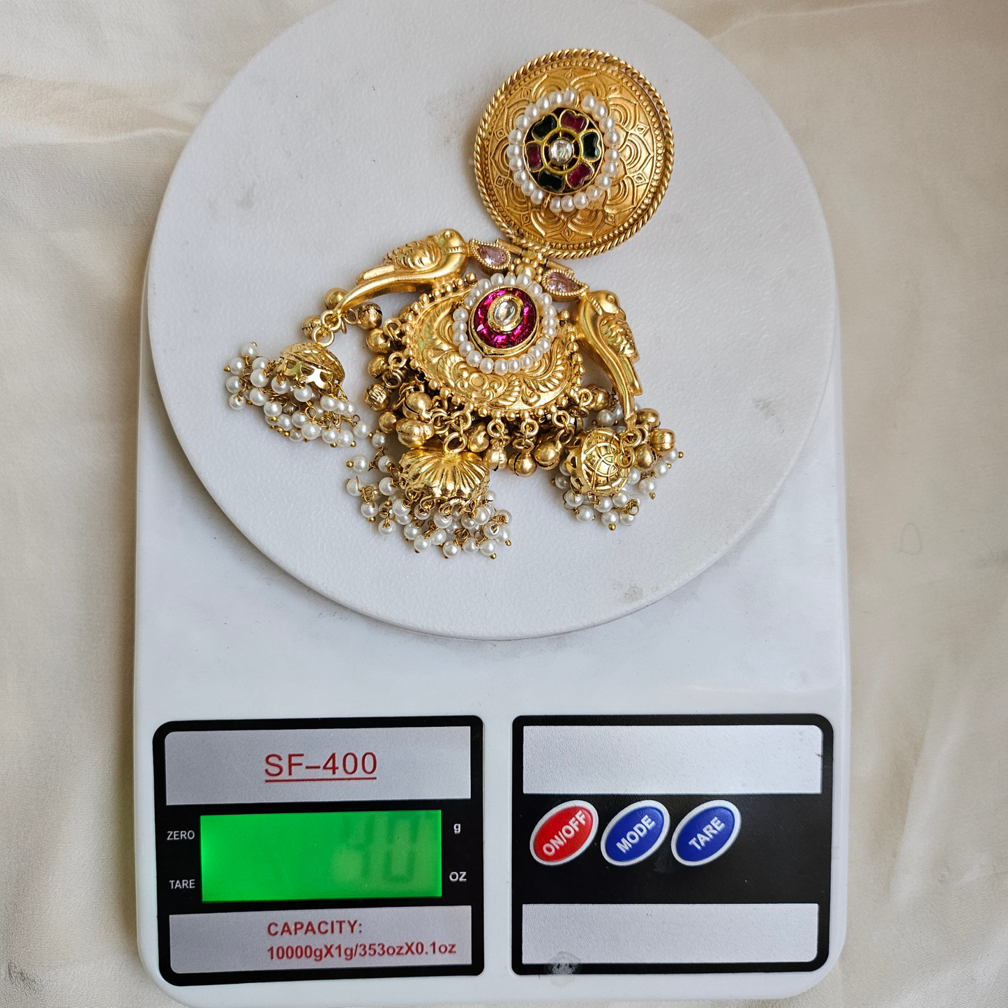 Aayat Kashmiri Pachi Kundan Jhumki