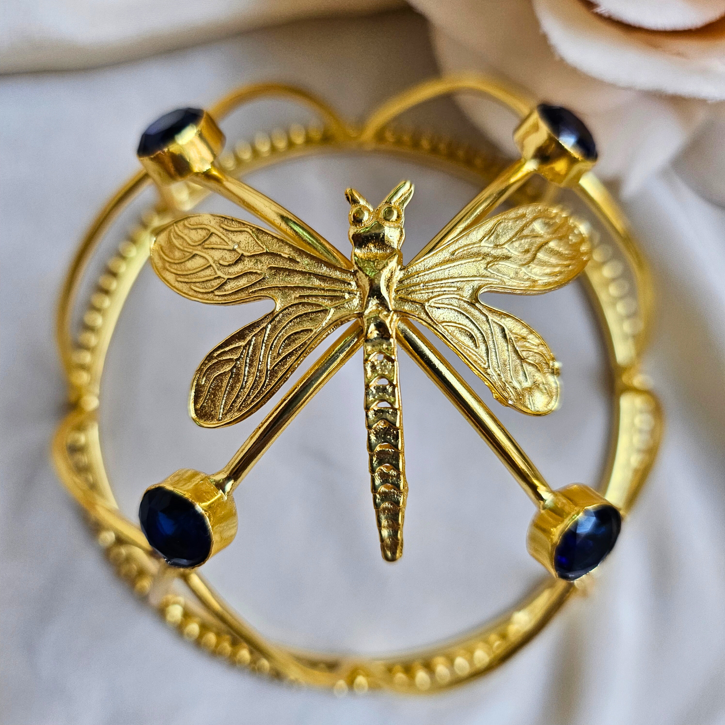 Dragonfly HairBun Accessory