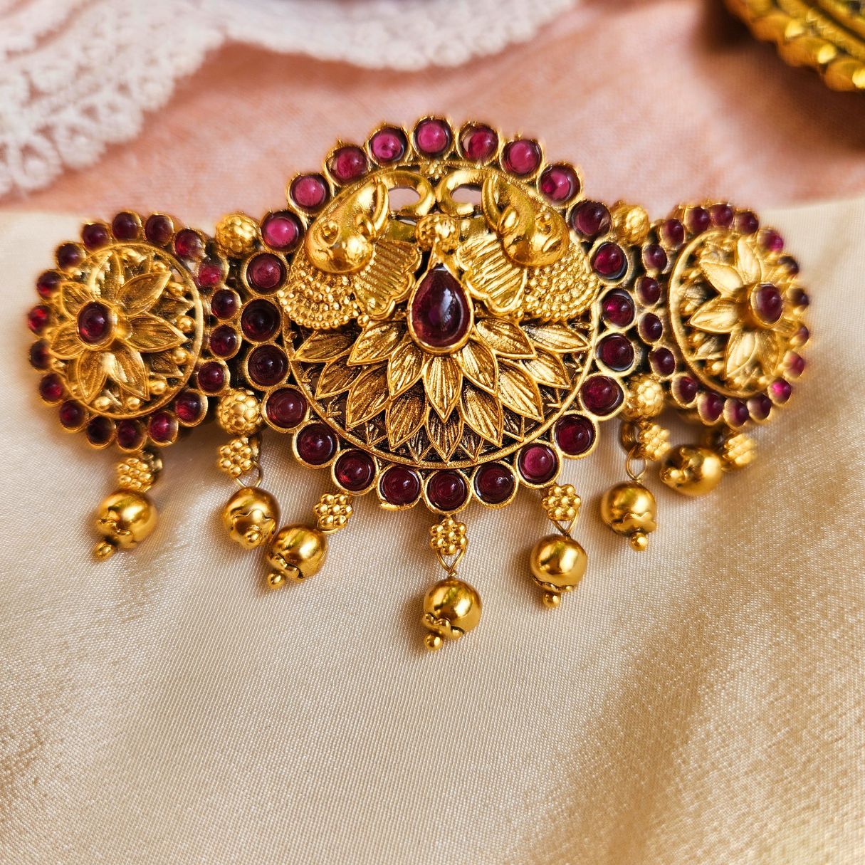 Traditional Meena Hair Clip