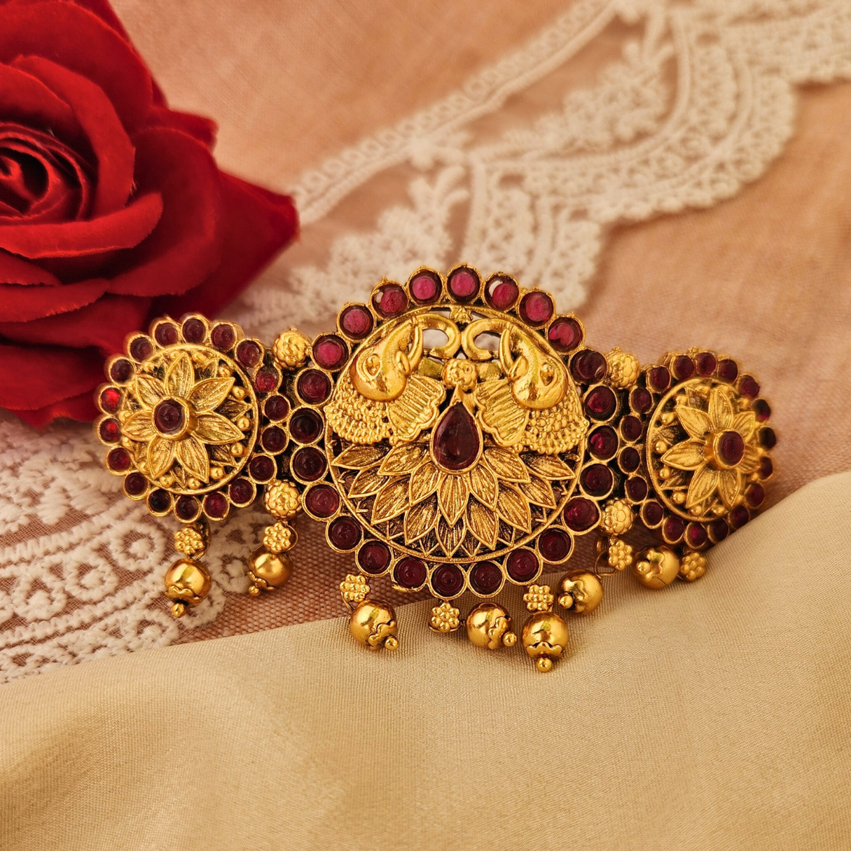 Traditional Meena Hair Clip