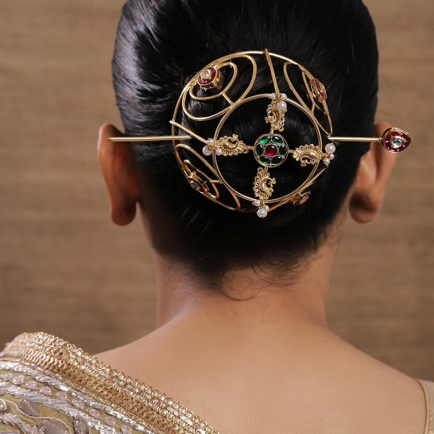 Padma Hair Bun Cage Accessory