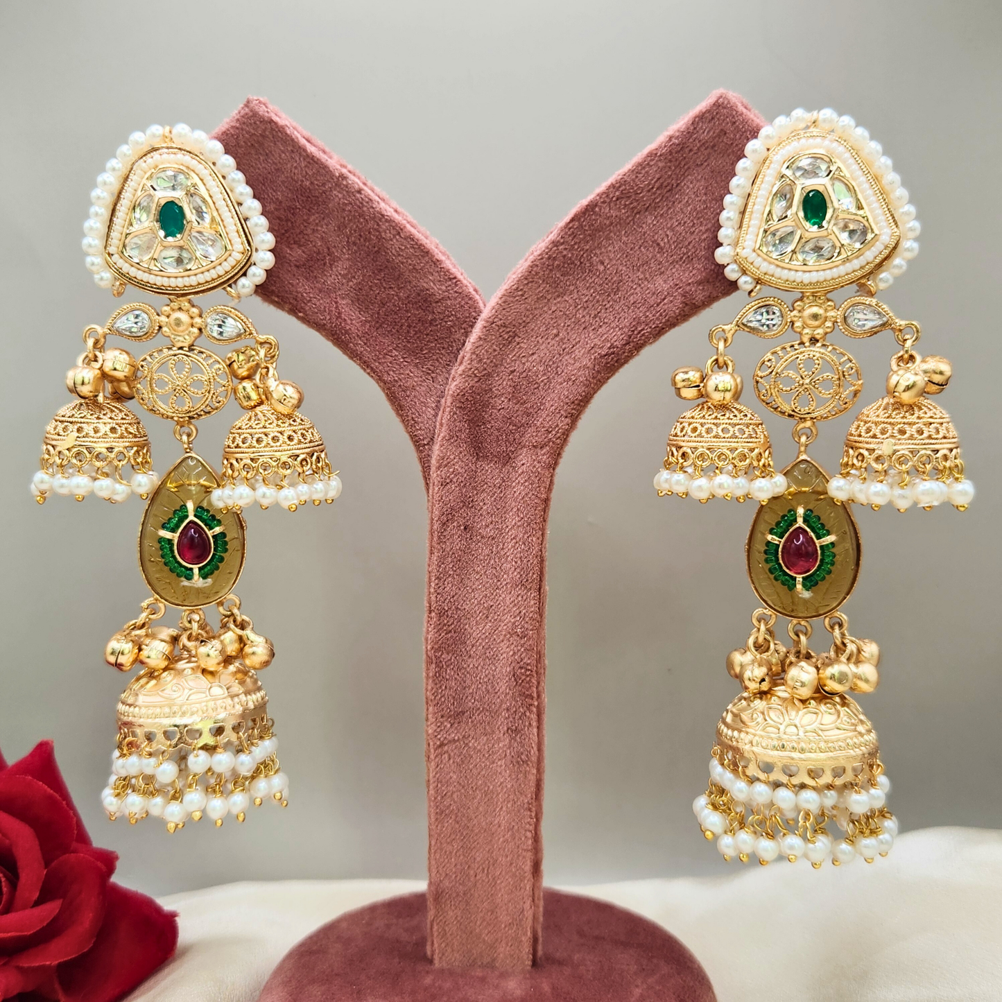 ASHIMA KASHMIRI TRADIONAL JHUMKA