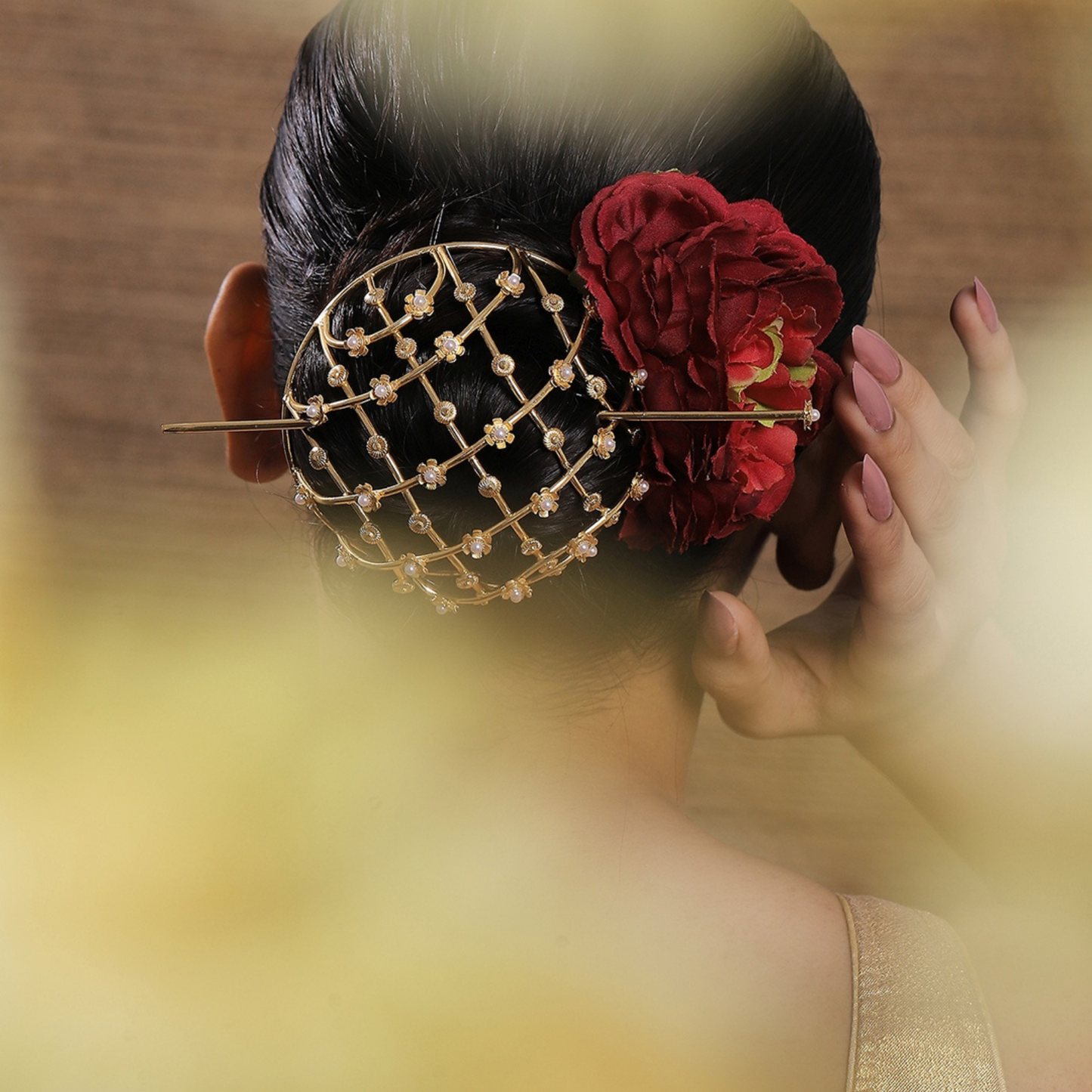 Pearl Hair bun accessory