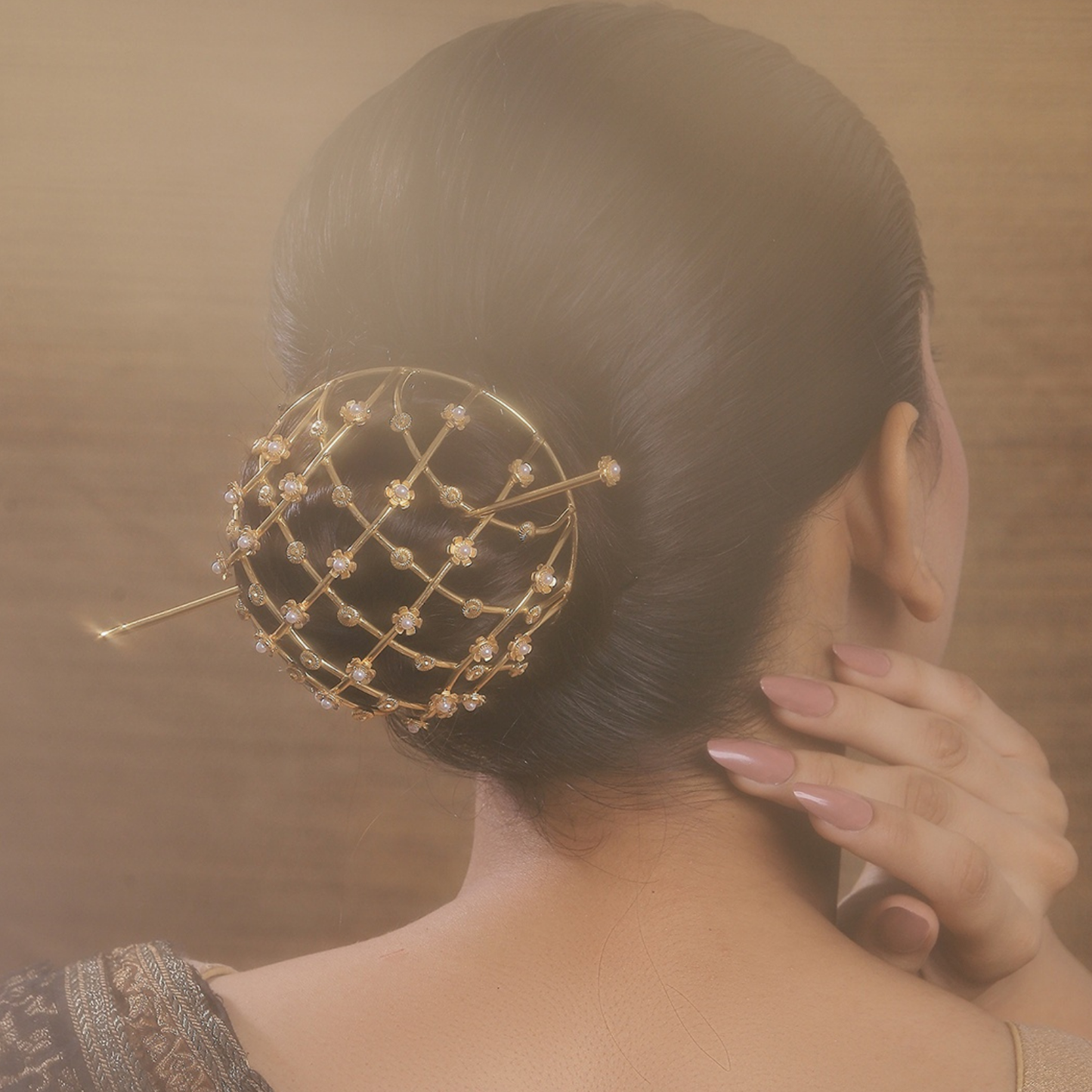 Pearl Hair bun accessory