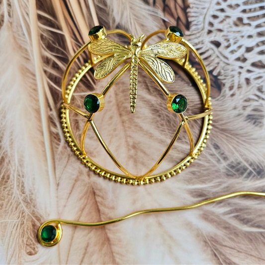 Dragonfly HairBun Accessory