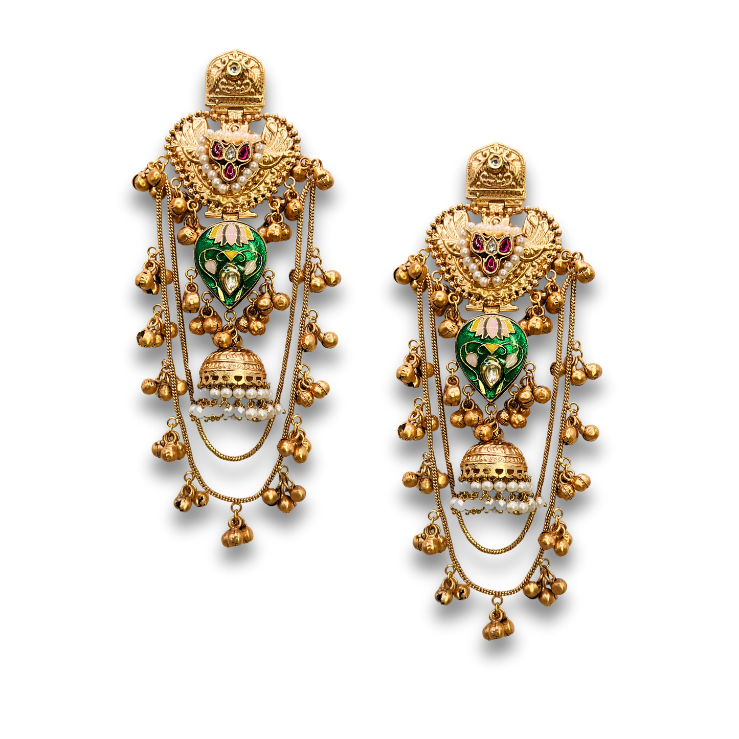 ADA Kasmiri Jhumka Earrings