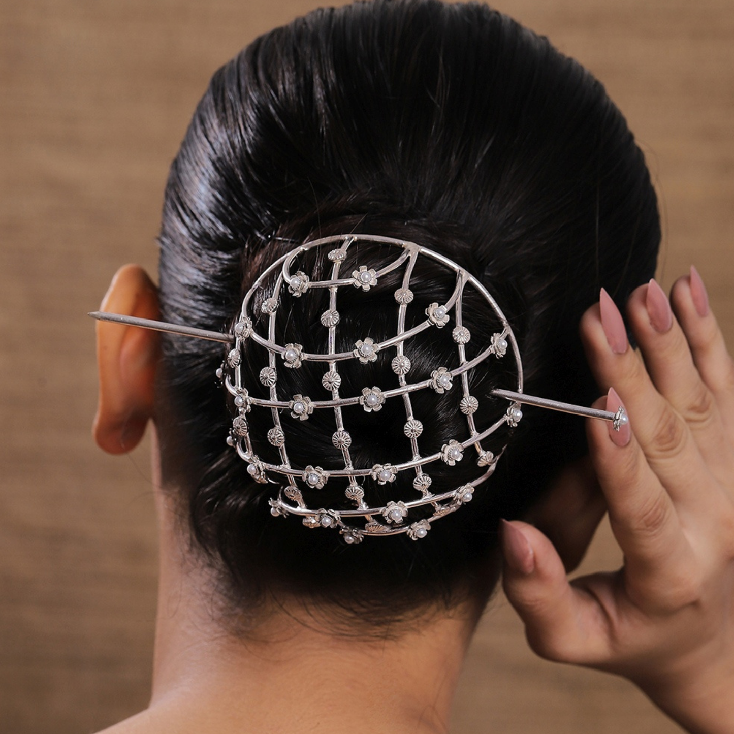 Pearl Hair bun accessory