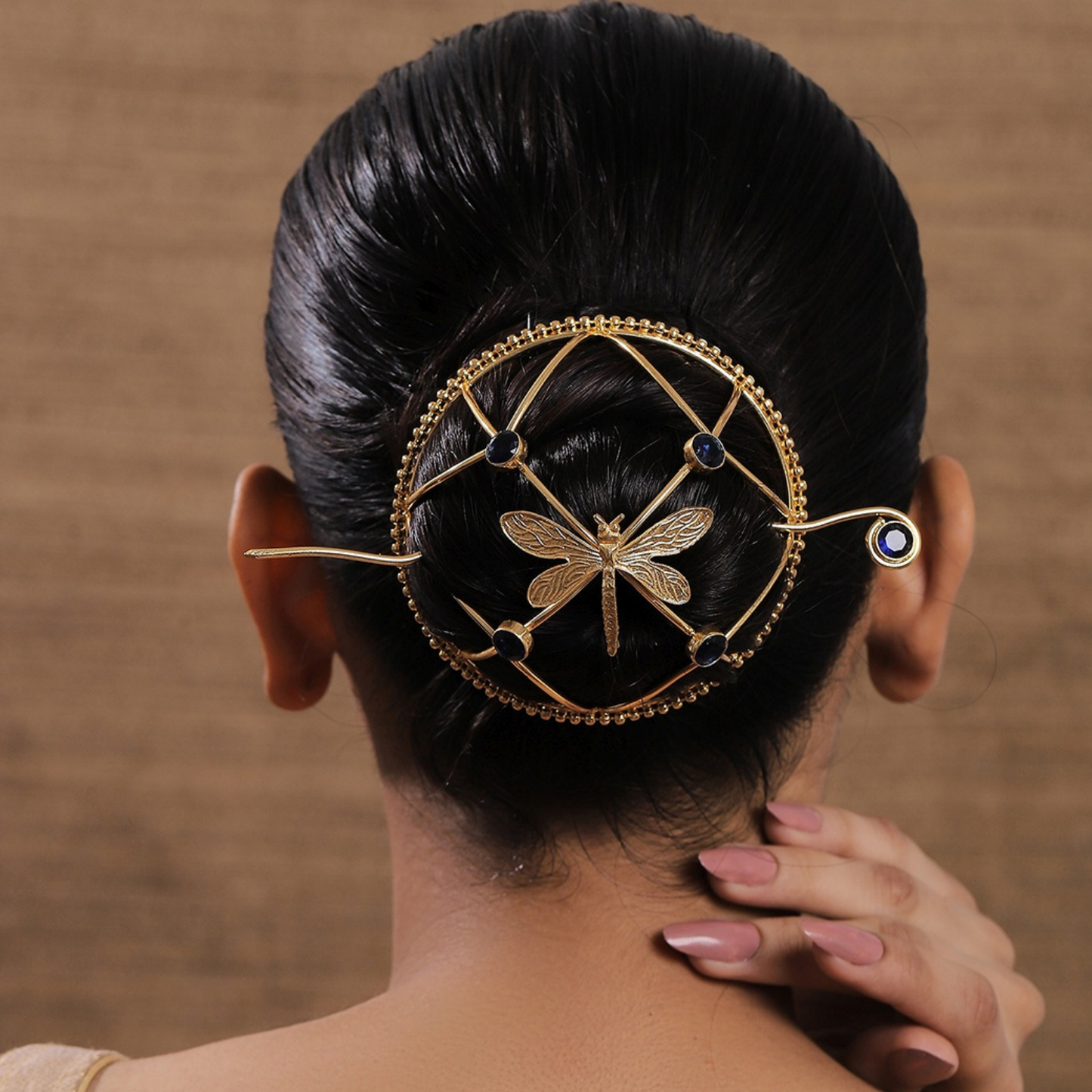Dragonfly HairBun Accessory