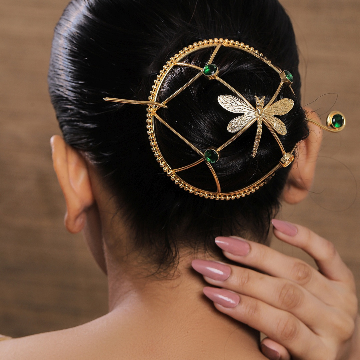 Dragonfly HairBun Accessory