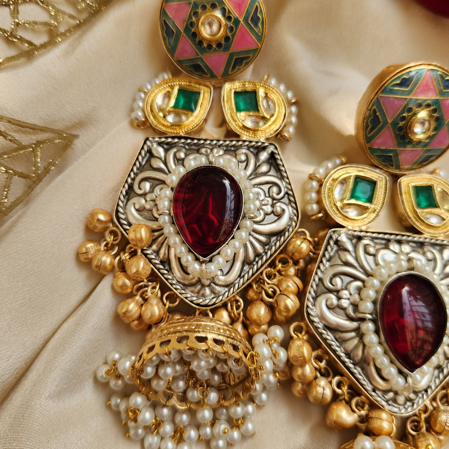 SAANJH KASHMIRI EARRINGS