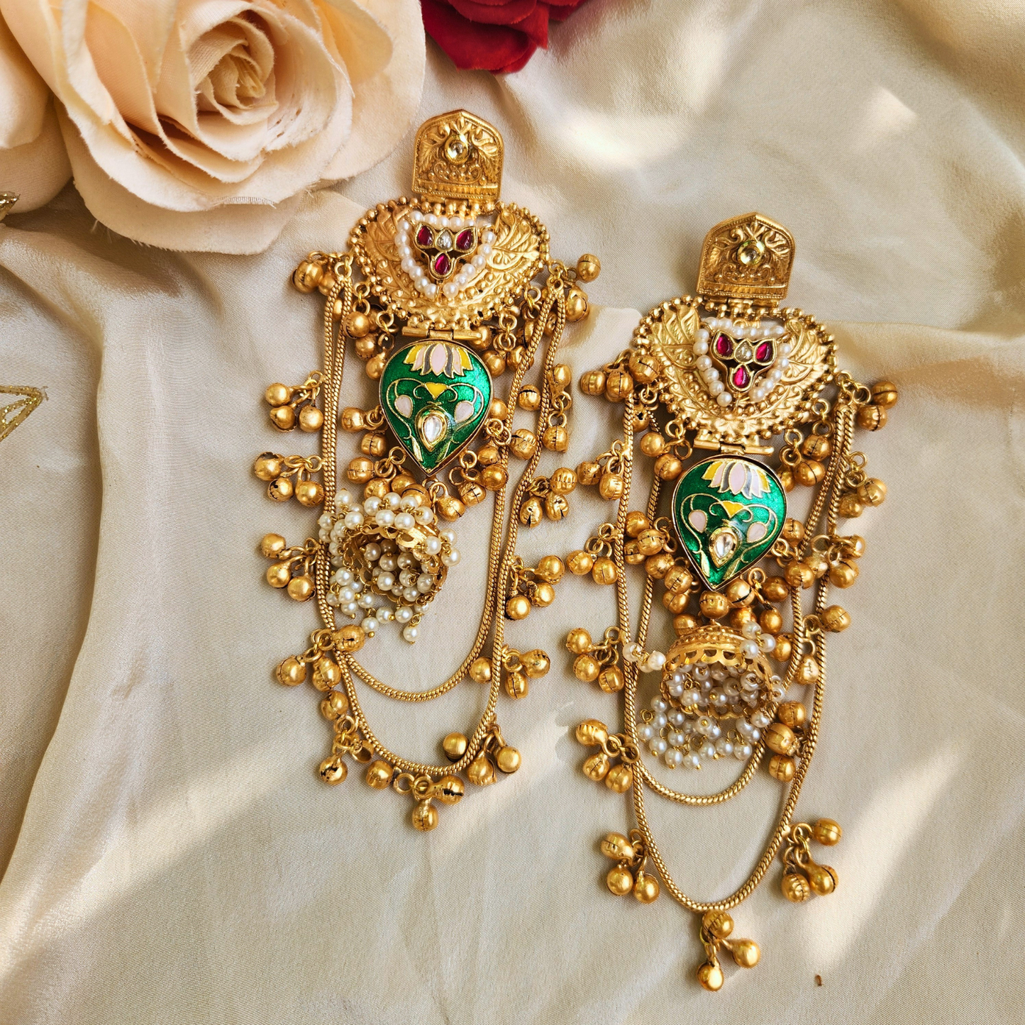 ADA Kasmiri Jhumka Earrings