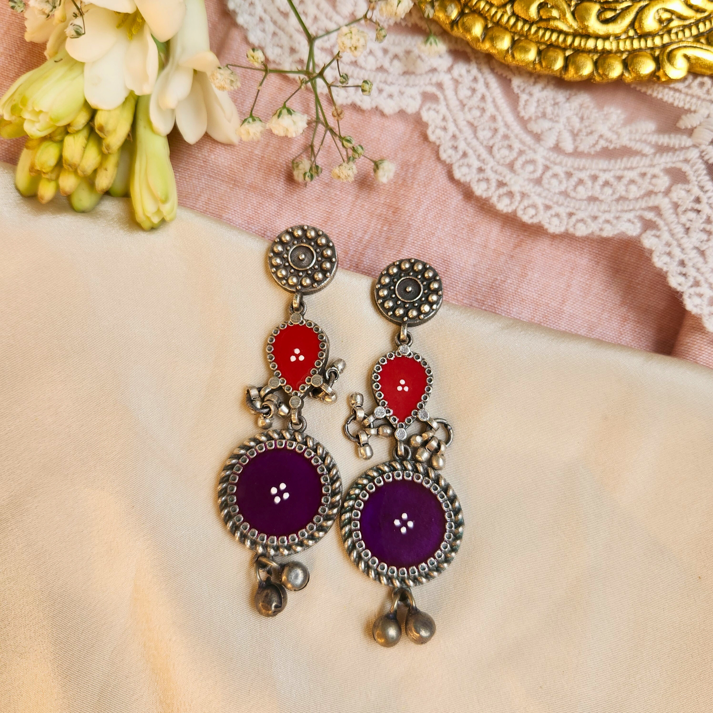 Deepmala Meenakari Earrings