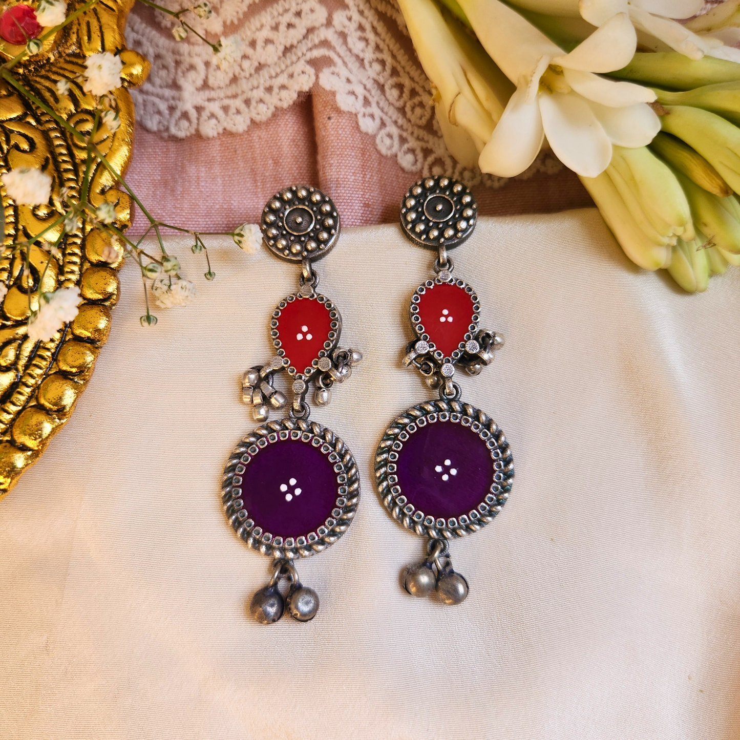 Deepmala Meenakari Earrings