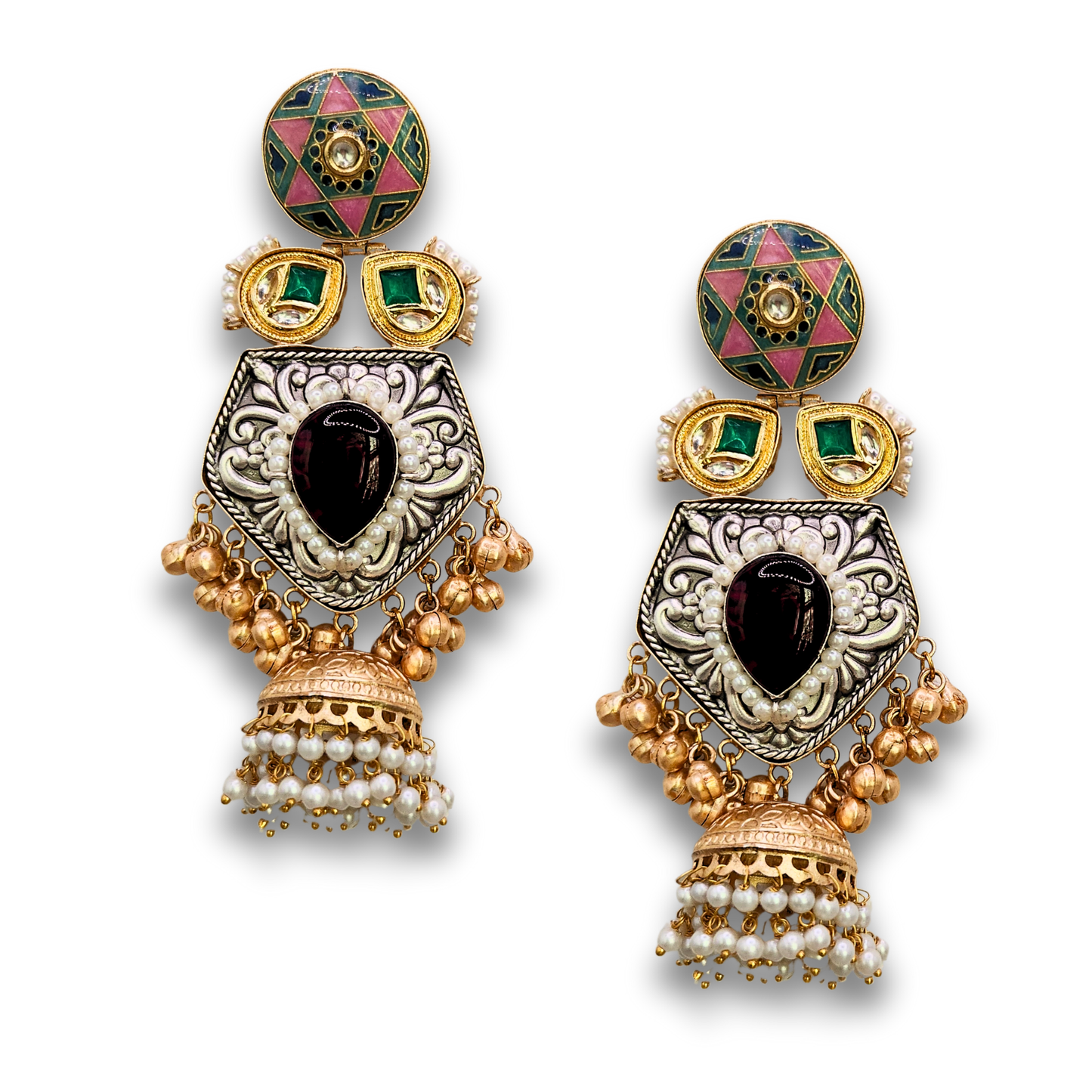 SAANJH KASHMIRI EARRINGS