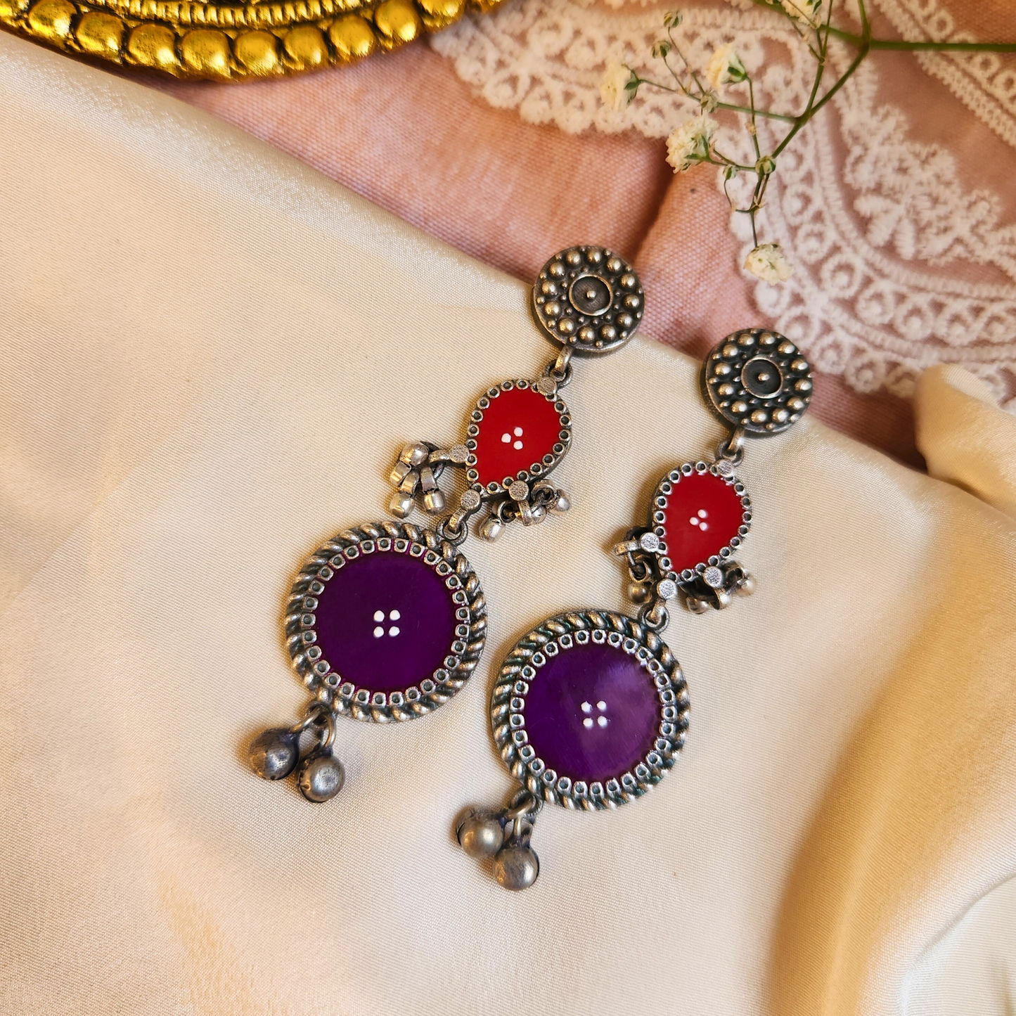 Deepmala Meenakari Earrings