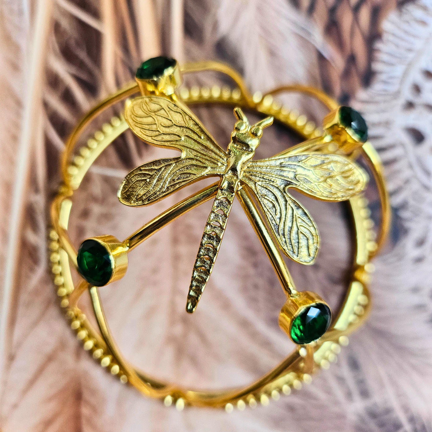 Dragonfly HairBun Accessory