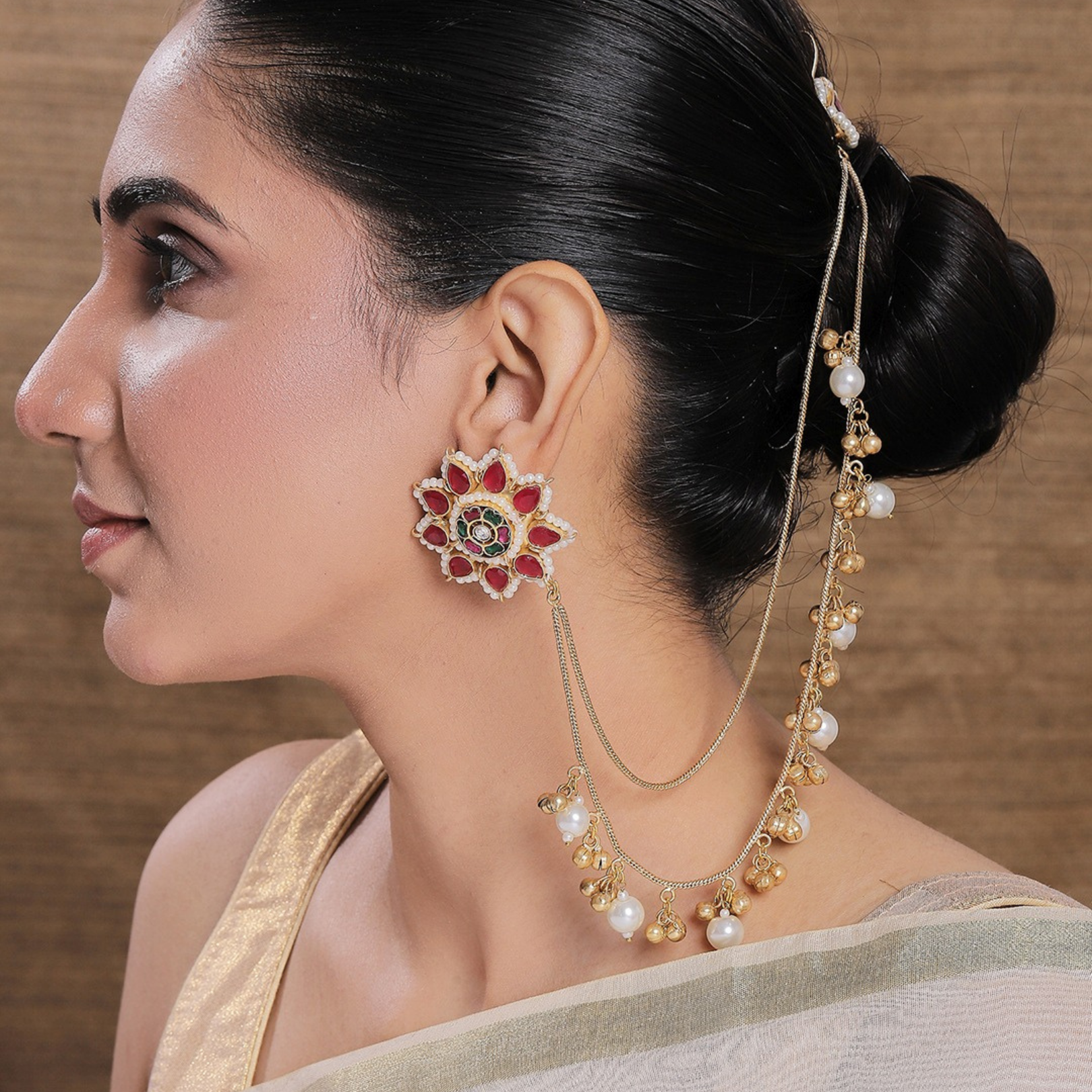 Aashima Kaan Chain Earrings