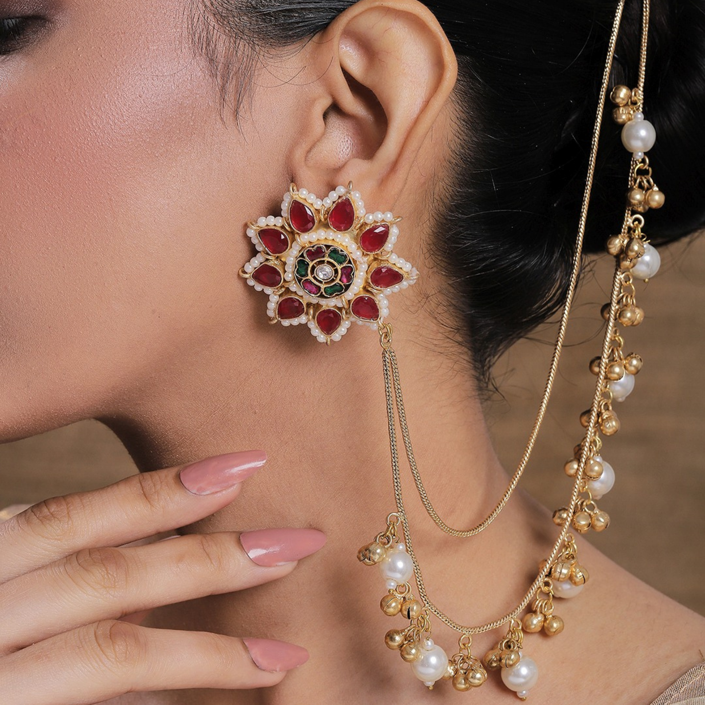 Aashima Kaan Chain Earrings