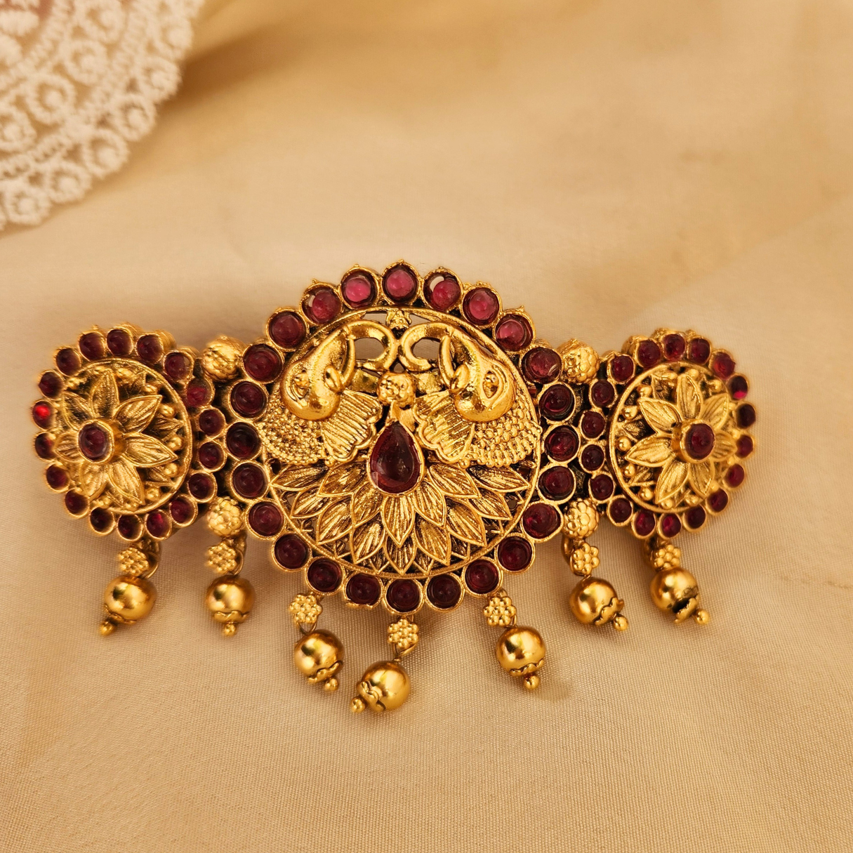 Traditional Meena Hair Clip