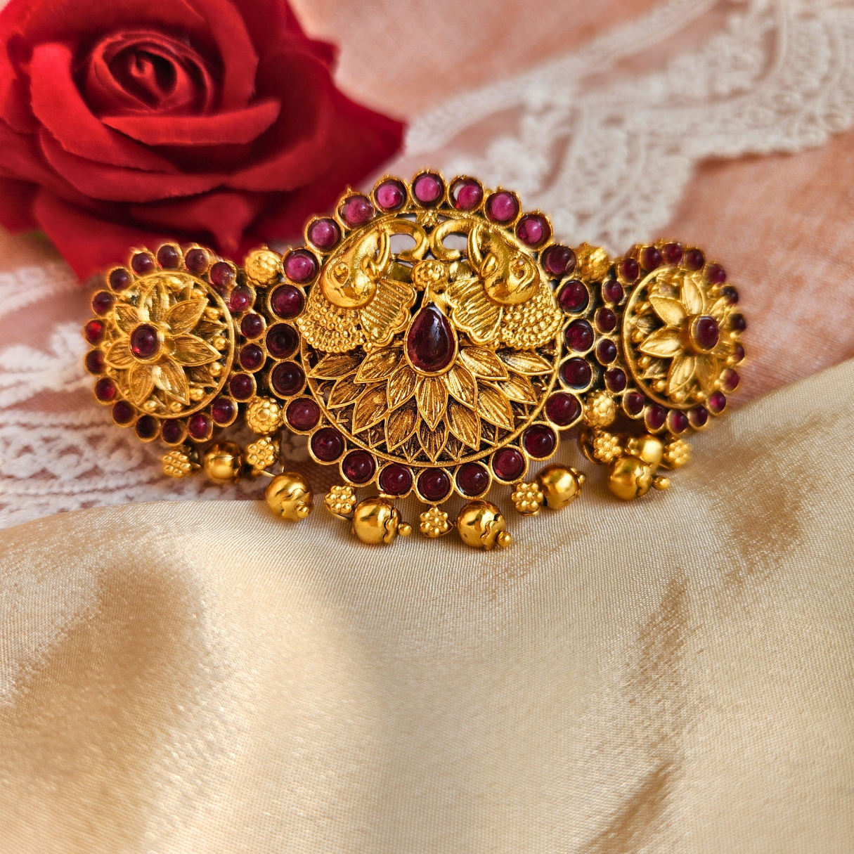 Traditional Meena Hair Clip