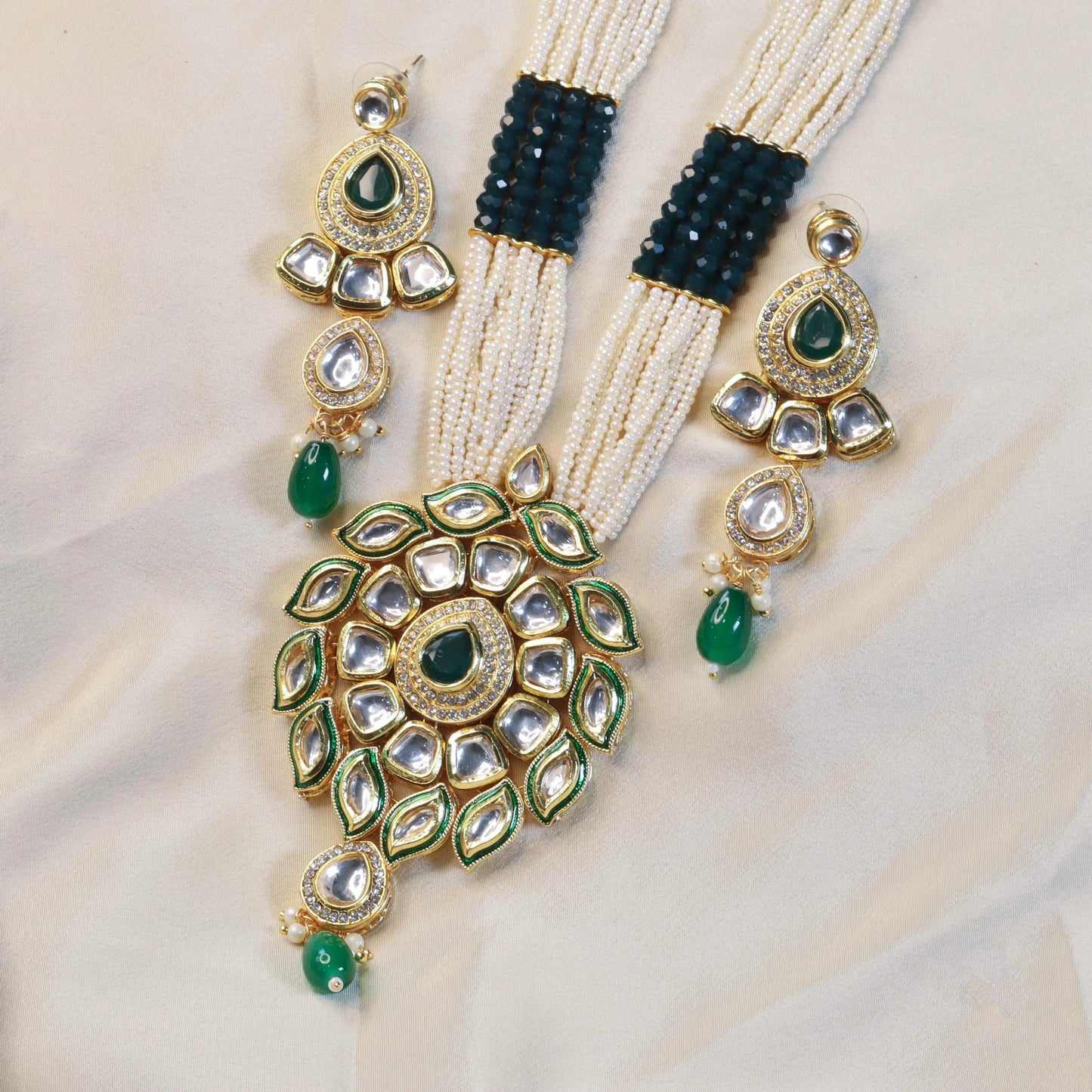 Madhuri Kundan Haar Necklace