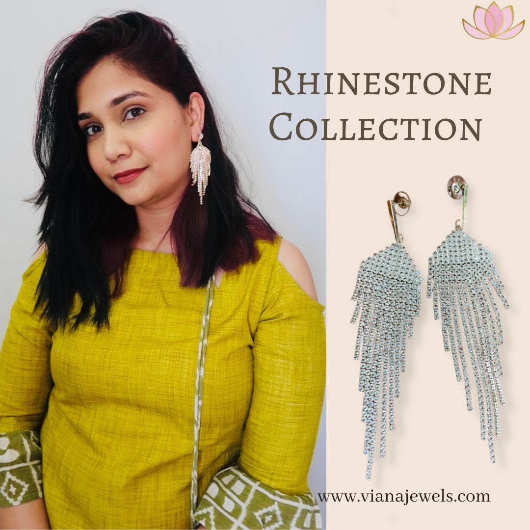 Rhinestone Party earrings