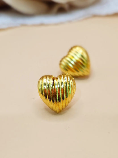 Viana Jewels Heart Earrings