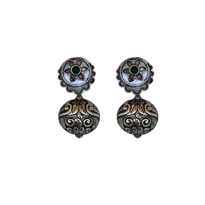 ANTIQUE STYLE GUMBAD STUD EARRING