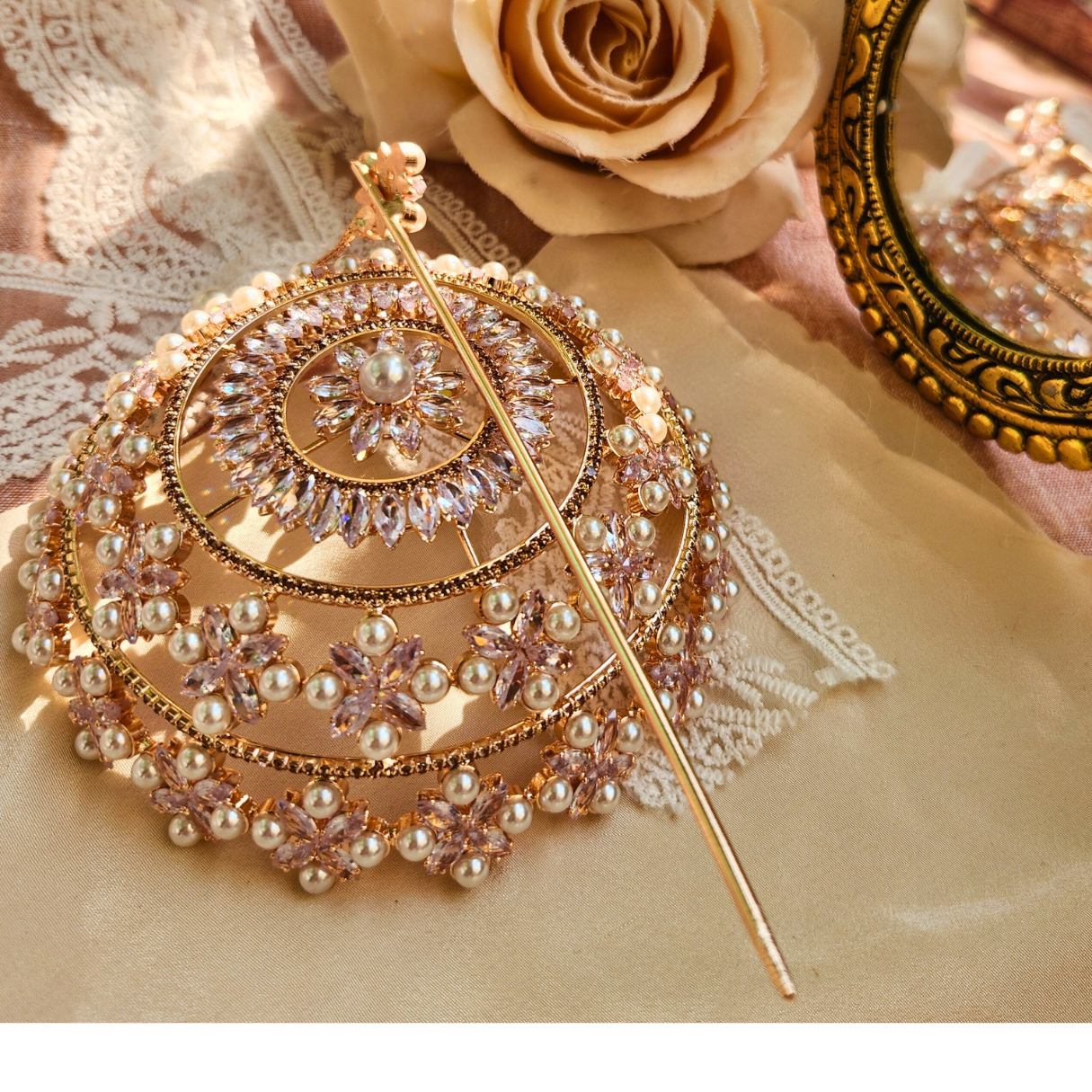 VIANA JEWELS Sitara Hair Bun