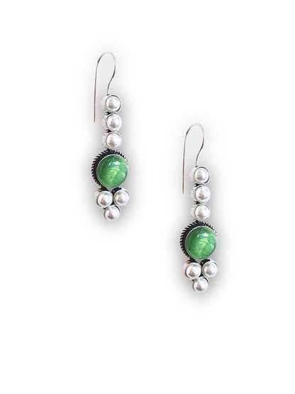 VIANA JEWELS Paaah Hook Earrings