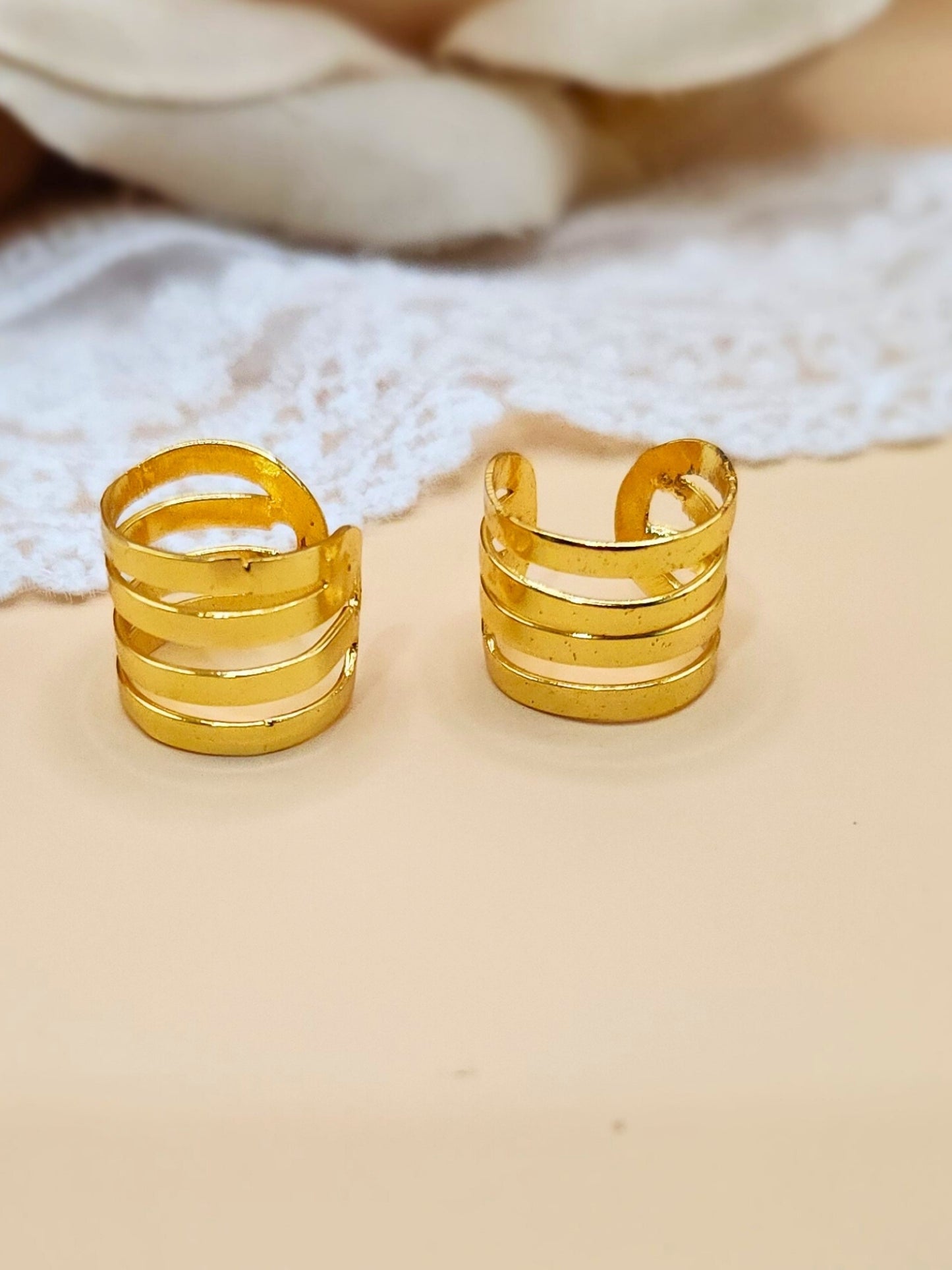 Viana Jewels Coil Ear Cuffs