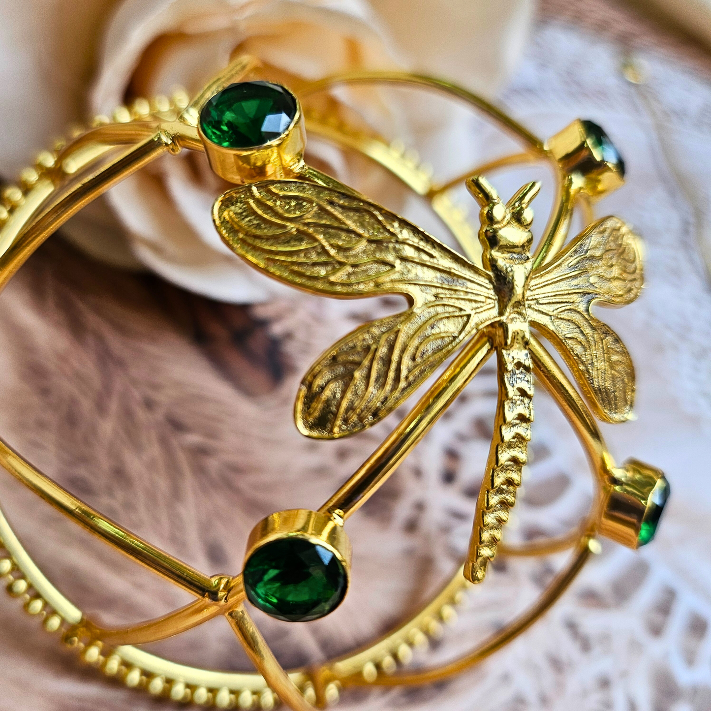 Dragonfly HairBun Accessory