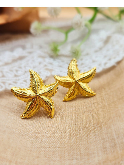 Viana Jewels Starfish Studs Earrings